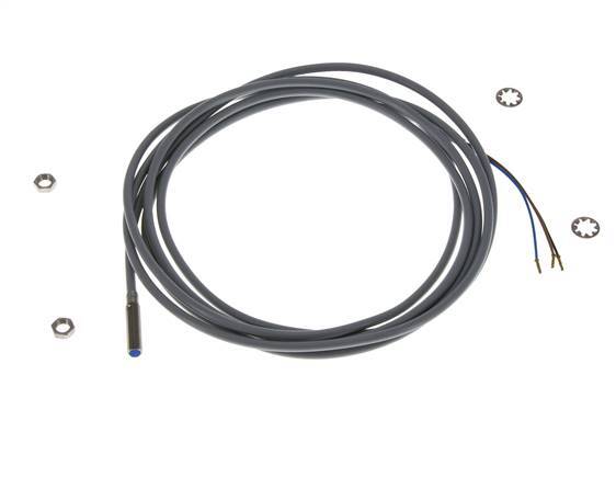Détecteur de proximité inductif 0.8mm M5x0.5 avec câble 2m