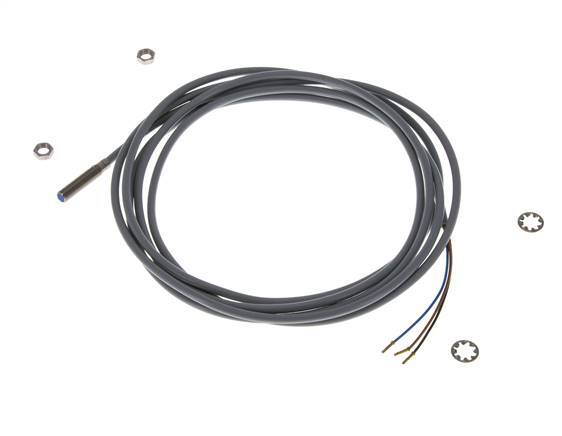 Détecteur de proximité inductif 0.8mm M5x0.5 avec câble 2m