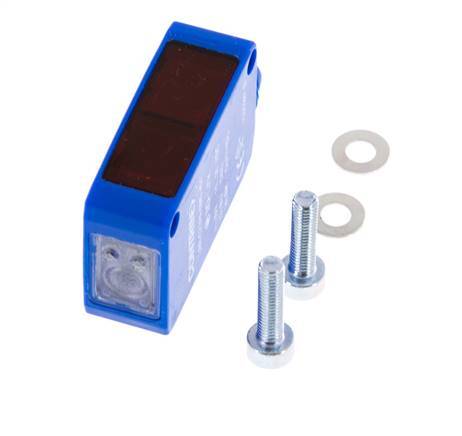 Capteur photoélectrique rétroréfléchissant 20-8000 mm M8 3-pin