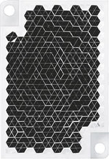 Réflecteur rectangulaire 85x85mm