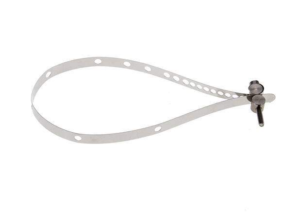 Bande de tension pour cylindre rond de 80 mm