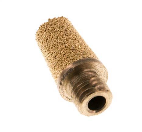 M7 Sintered Bronze Pneumatic Muffler Screw Slot [5 Pieces]