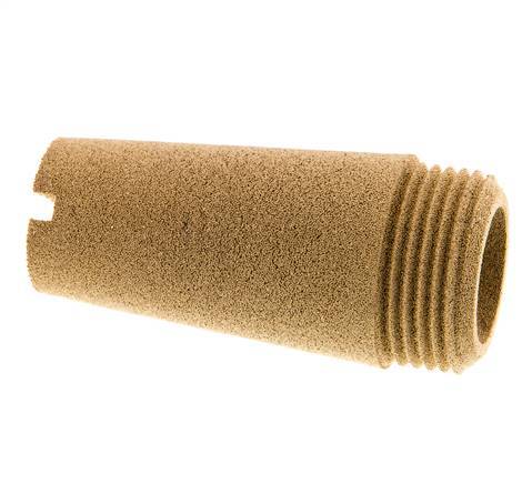 Silencieux pneumatique en bronze fritté G3/8'' [2 pièces].