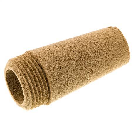 Pneumatic muffler sintered bronze G3/8'' [2 Pieces]