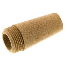 Pneumatic muffler sintered bronze G3/8'' [2 Pieces]