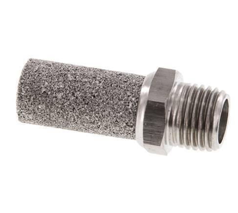 NPT 1/4'' Stainless Steel Pneumatic Muffler