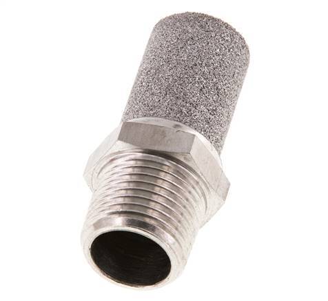 NPT 1/2'' Stainless Steel Pneumatic Muffler