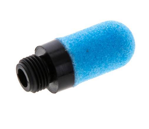 Silencieux Pneumatique G1/8'' PE Fritté 6 bar [5 Pièces]