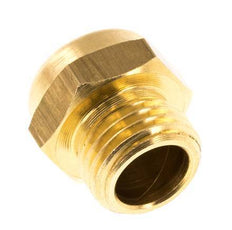 G1/4'' Brass Compact Pneumatic Muffler 1.4301 Wire Mesh [5 Pieces]