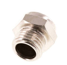 Silencieux Pneumatique Compact en Laiton Nickelé G1/4'' 1.4301 Maille Métallique [5 Pièces]