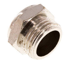 Silencieux Pneumatique Compact en Laiton Nickelé G1/2'' 1.4301 Maille Métallique [2 Pièces]