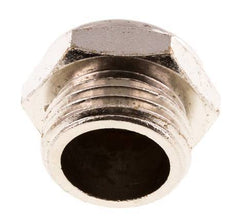 Silencieux Pneumatique Compact en Laiton Nickelé G1/2'' 1.4301 Maille Métallique [2 Pièces]