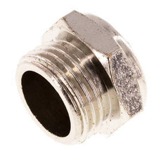 Silencieux Pneumatique Compact en Laiton Nickelé G1/2'' 1.4301 Maille Métallique [2 Pièces]