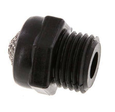 G1/4'' Silencieux Pneumatique Compact PA 1.4301 Maille [5 Pièces]