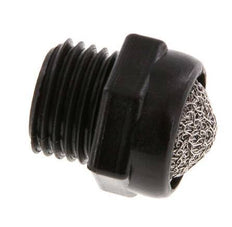G1/4'' Silencieux Pneumatique Compact PA 1.4301 Maille [5 Pièces]