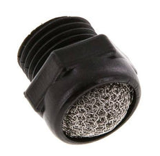 G1/4'' Silencieux Pneumatique Compact PA 1.4301 Maille [5 Pièces]
