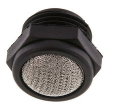 G1/2'' PA Compact Silencieux Pneumatique 1.4301 Maille [2 Pièces]
