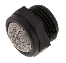 G1/2'' PA Compact Silencieux Pneumatique 1.4301 Maille [2 Pièces]