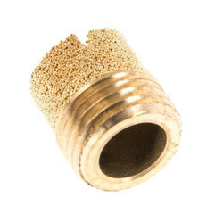 G1/4'' Sintered Bronze Compact Cylindrical Pneumatic Muffler [2 Pieces]