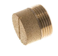 G3/4'' Sintered Bronze Compact Cylindrical Pneumatic Muffler