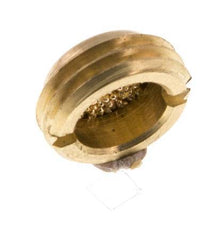 Silencieux Pneumatique Compact en Bronze Fritté G1/4'' à Enfoncement [5 Pièces]