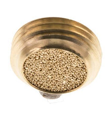 G1/2'' Silencieux Pneumatique Compact en Bronze Fritté Sinking [2 Pièces]