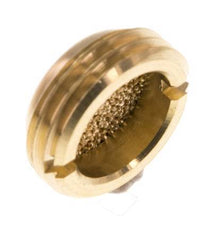 G1/2'' Silencieux Pneumatique Compact en Bronze Fritté Sinking [2 Pièces]