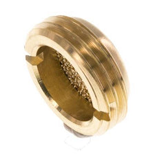 G1/2'' Silencieux Pneumatique Compact en Bronze Fritté Sinking [2 Pièces]