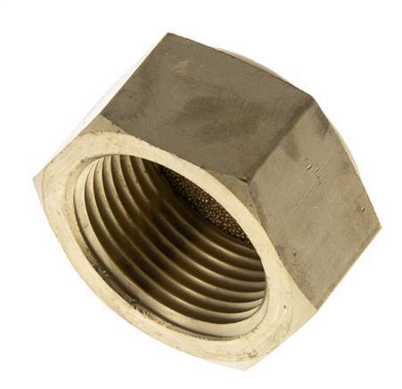 G1'' Sintered Bronze Compact Female Threaded Pneumatic Muffler
