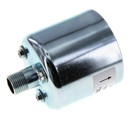 G1/2'' High Flow Multi-Chamber Pneumatic Muffler