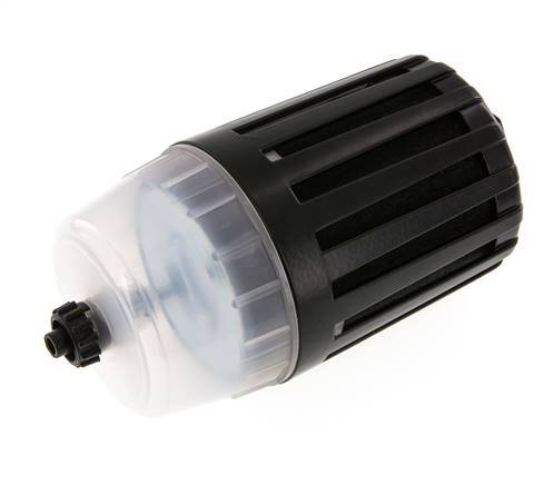 G1'' Plastic Pneumatic Muffler With Microfilter
