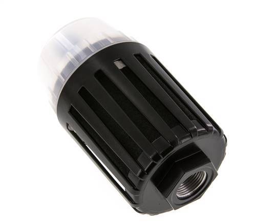 G3/4'' Plastic Pneumatic Muffler With Microfilter