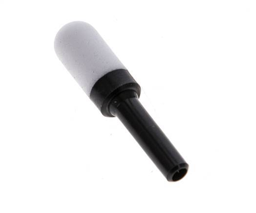 4mm Push-In PE Pneumatic Muffler 10 Bar