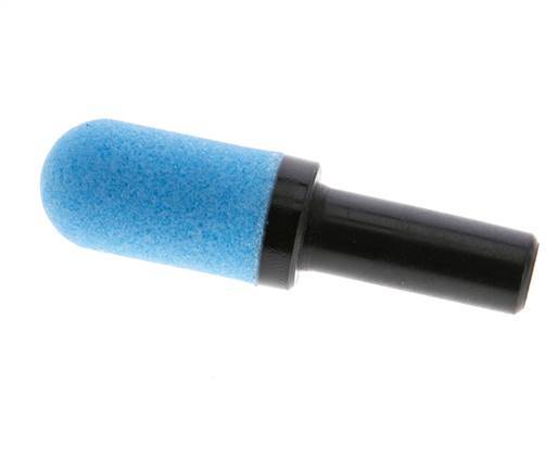 10 mm Push-In PE Pneumatic Muffler 6 Bar [2 Pieces]
