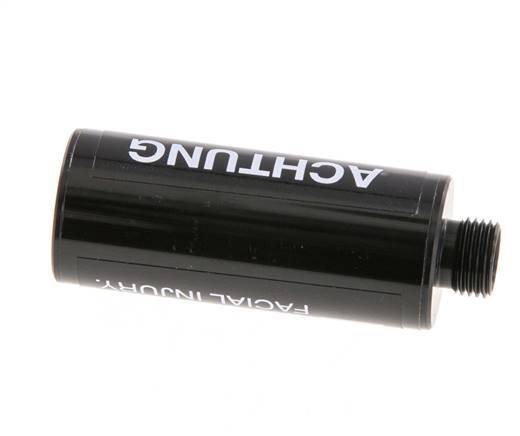 G1/8'' Aluminum Free-Flow Pneumatic Muffler