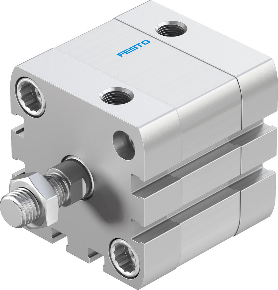 Festo Compact Cylinder 40mm Bore 10mm Stroke ISO 21287 Double Acting - 572673
