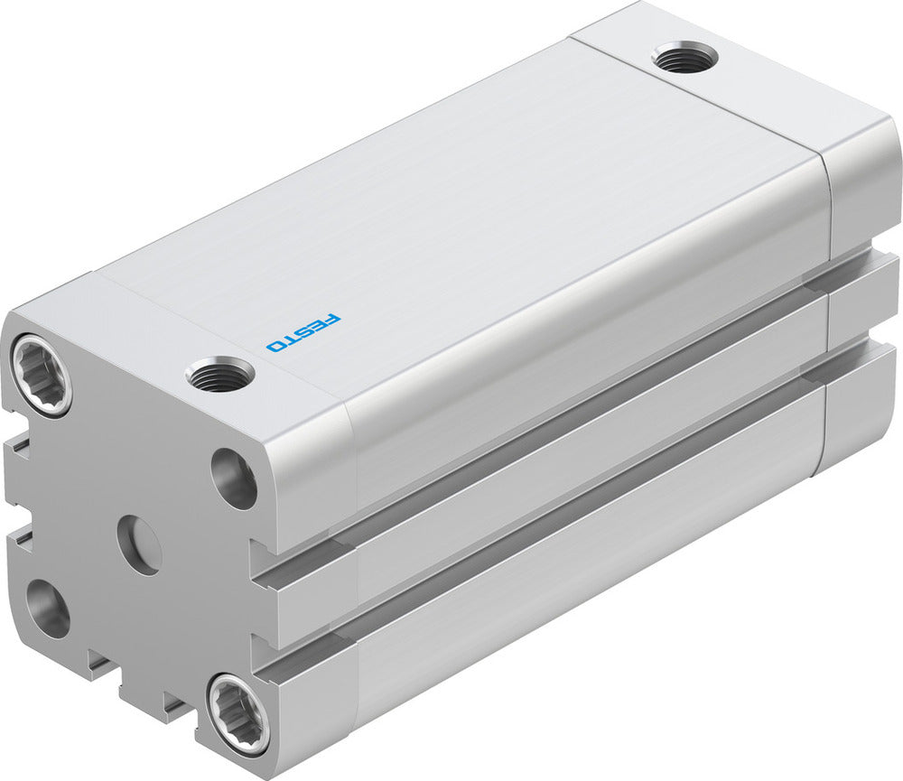 Festo Compact Cylinder 40mm Bore 80mm Stroke ISO 21287 Double Acting - 572672