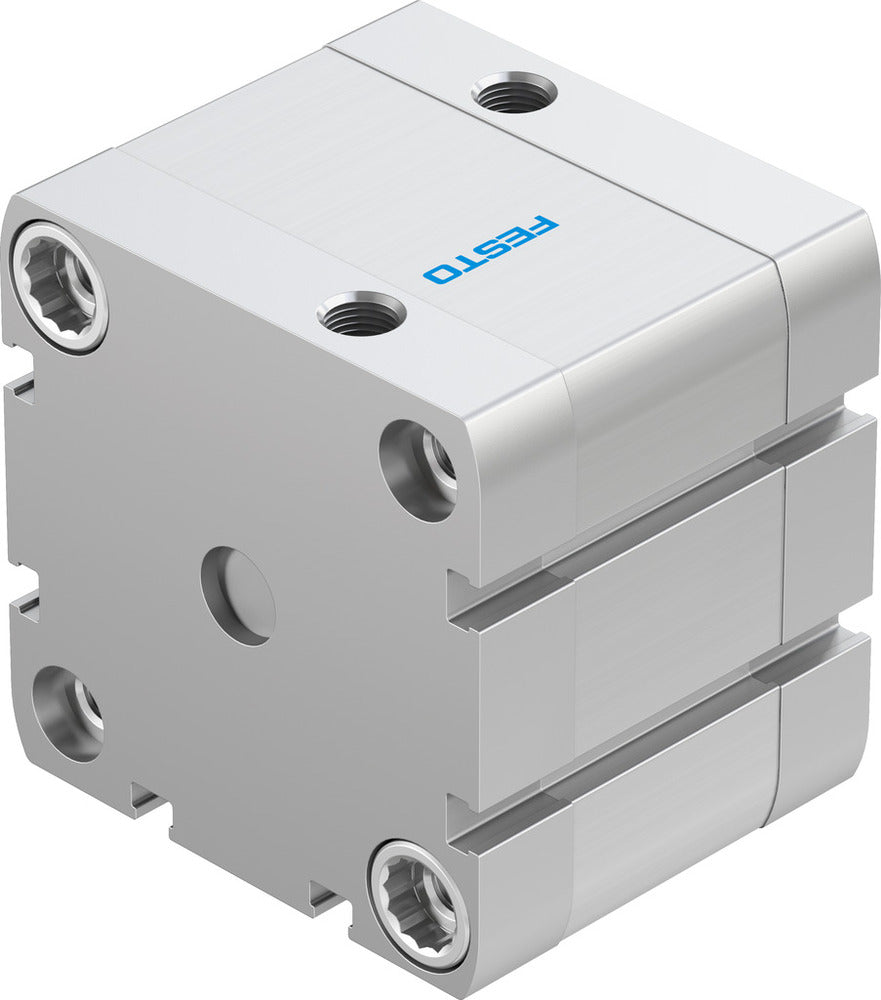 Festo Compact Cylinder 63mm Bore 15mm Stroke ISO 21287 Double Acting - 572710