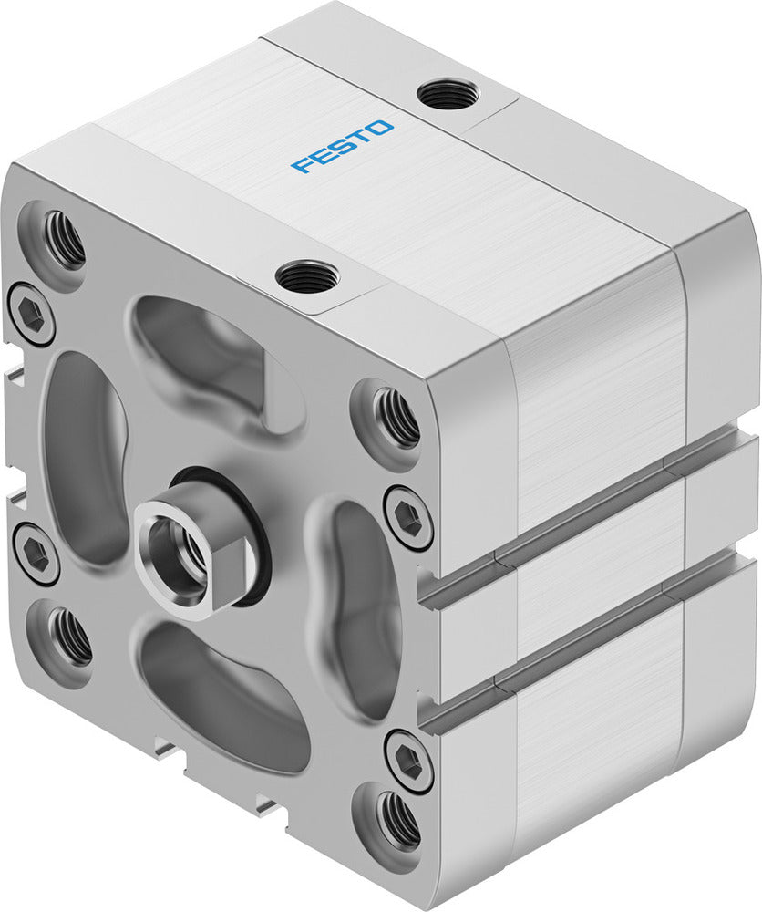 Festo Compact Cylinder 80mm Bore 15mm Stroke ISO 21287 Double Acting - 572719