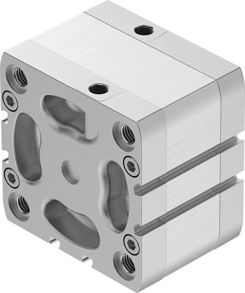 Festo Compact Cylinder 80mm Bore 15mm Stroke ISO 21287 Double Acting - 536364