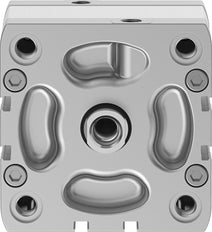Festo Compact Cylinder 80mm Bore 20mm Stroke ISO 21287 Double Acting - 536365