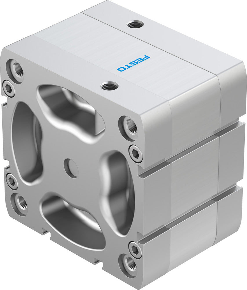 Festo Compact Cylinder 100mm Bore 15mm Stroke ISO 21287 Double Acting - 577200