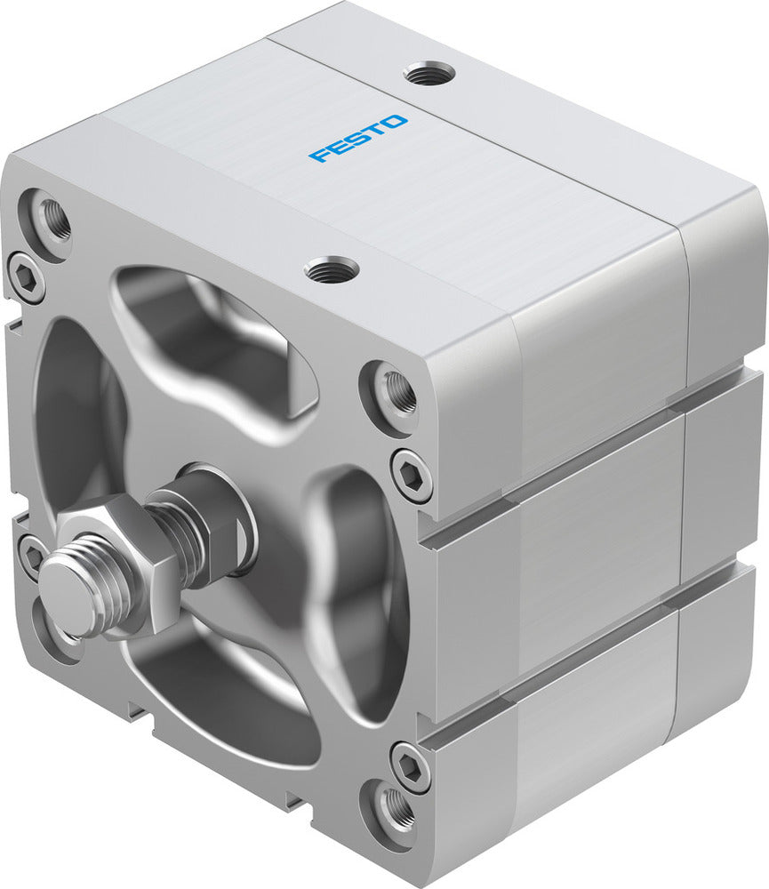 Festo Compact Cylinder 100mm Bore 20mm Stroke ISO 21287 Double Acting - 536376