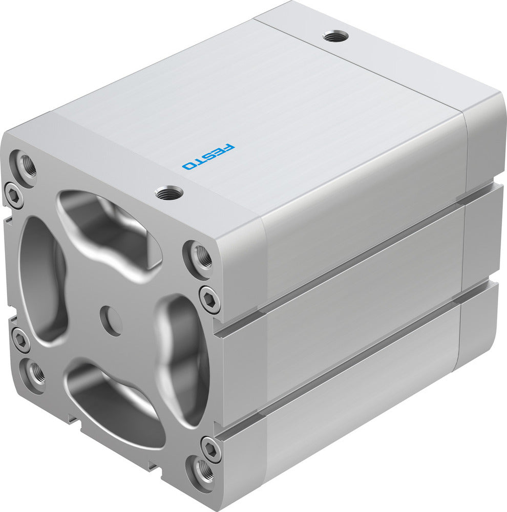 Festo Compact Cylinder 100mm Bore 80mm Stroke ISO 21287 Double Acting - 577198