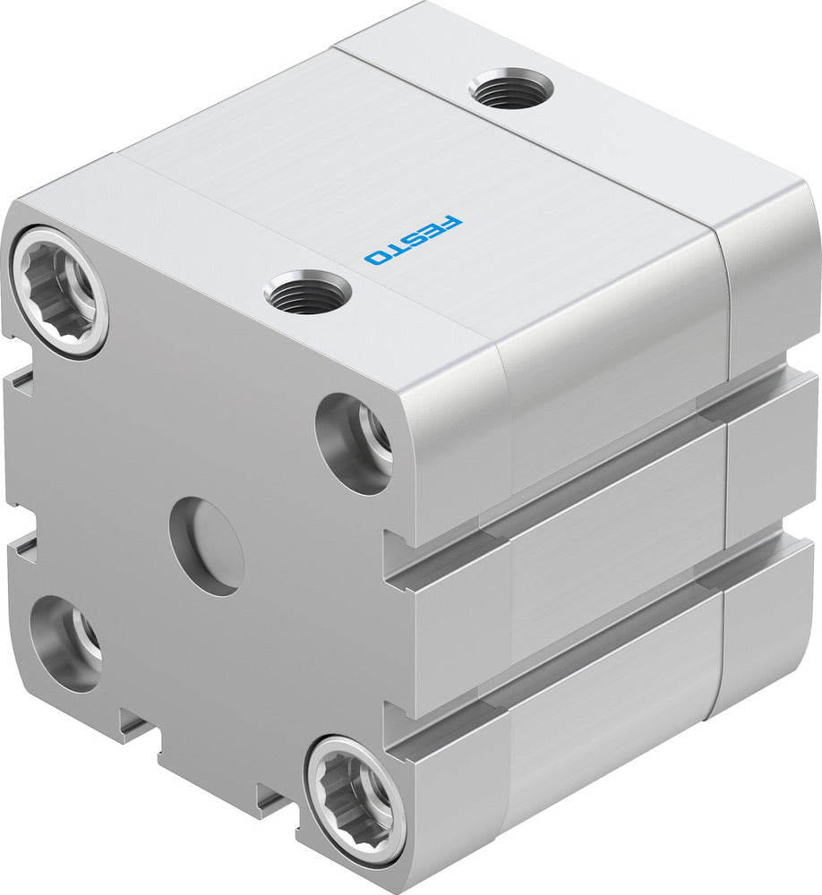 Festo Compact Cylinder 50mm Bore 20mm Stroke ISO 21287 Double Acting - 536323