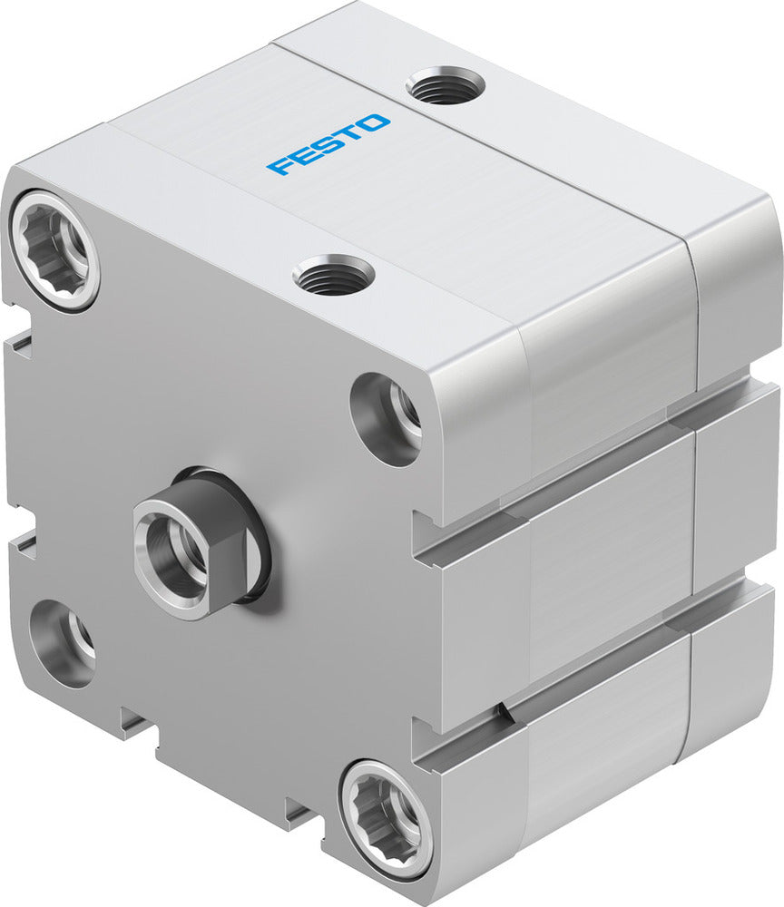 Festo Compact Cylinder 63mm Bore 10mm Stroke ISO 21287 Double Acting - 572700