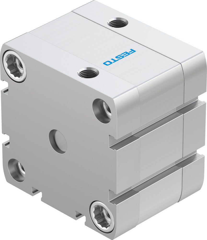 Festo Compact Cylinder 63mm Bore 10mm Stroke ISO 21287 Double Acting - 536342