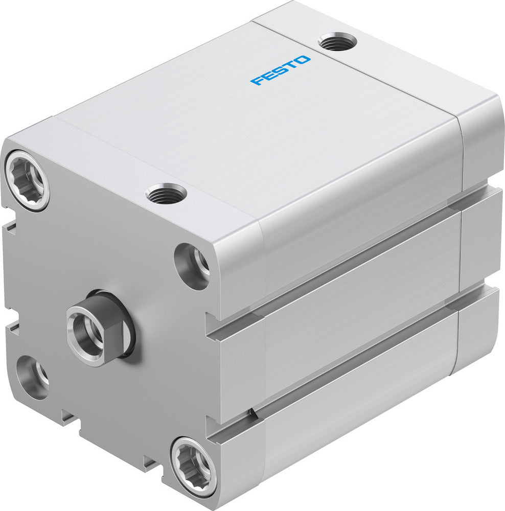 Festo Compact Cylinder 63mm Bore 50mm Stroke ISO 21287 Double Acting - 536348
