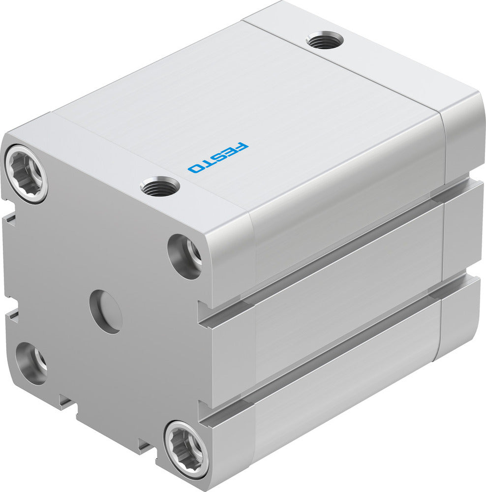 Festo Compact Cylinder 63mm Bore 50mm Stroke ISO 21287 Double Acting - 536348