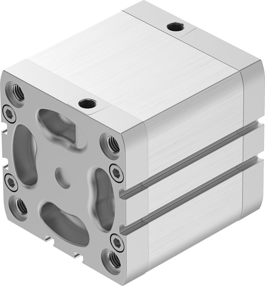 Festo Compact Cylinder 80mm Bore 50mm Stroke ISO 21287 Double Acting - 572724